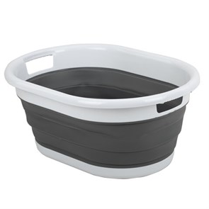 {{photo.Alt || photo.Description || 'Таз складной силиконовый 26 литров 54,5х39,5 см для дома и дачи, LAIMA Home, 608670'}}