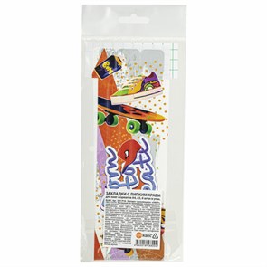 {{photo.Alt || photo.Description || 'Закладки для книг с принтом САМОКЛЕЯЩИЕСЯ, КОМПЛЕКТ 6 шт., Скейт, ДПС, 2921.Р1/6'}}