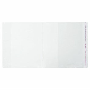 {{photo.Alt || photo.Description || 'Обложка ПП для тетради и дневника, КЛЕЙКИЙ КРАЙ, 80 мкм, 215х400 мм, универсальная, прозрачная, 16.14'}}