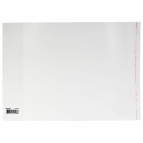 {{photo.Alt || photo.Description || 'Обложка ПП со штрихкодом для учебников младших классов БОЛЬШОГО ФОРМАТА, КЛЕЙКИЙ КРАЙ, 70 мкм, 280х450 мм, прозрачная, ПИФАГОР, 227417'}}