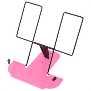 {{photo.Alt || photo.Description || 'Подставка для книг и учебников BRAUBERG LINE, металлическая, розовая, европодвес, 238215'}}