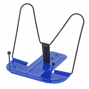 {{photo.Alt || photo.Description || 'Подставка для книг и учебников ЮНЛАНДИЯ ПРЕМИУМ, металлическая, синяя, европодвес, 237823'}}