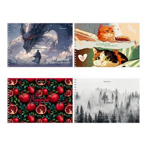 {{photo.Alt || photo.Description || 'Альбом для рисования А4, 40 л., гребень, обложка картон, BRAUBERG, 195х285 мм, МИКС-1, 107118'}}