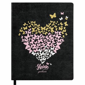 {{photo.Alt || photo.Description || 'Дневник 1-11 класс 48 л., кожзам (гибкая), печать, фольга, BRAUBERG, &quot;Сердечко&quot;, 106918'}}