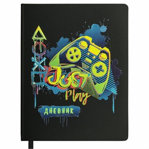 {{photo.Alt || photo.Description || 'Дневник 1-11 класс 48 л., кожзам (твердая), шелкография, BRAUBERG, &quot;Джойстик&quot;, 106935'}}