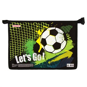 {{photo.Alt || photo.Description || 'Папка для тетрадей ПИФАГОР А4, 1 отделение, картон/пластик, молния сверху, Let&#39;s Go!, 270102'}}