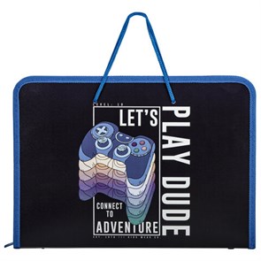 {{photo.Alt || photo.Description || 'Папка для труда на молнии с ручками ПИФАГОР А4, 1 отделение, пластик, органайзер, &quot;Aracde Fun&quot;, 271474'}}