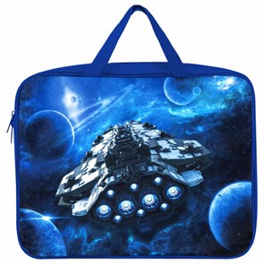 {{photo.Alt || photo.Description || 'Папка на молнии с ручками BRAUBERG А4, 1 отделение, полиэстер, 80 мм, &quot;Spaceship&quot;, 270963'}}