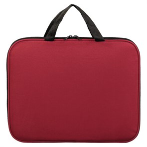 {{photo.Alt || photo.Description || 'Папка на молнии с ручками STAFF EVERYDAY, А4, полиэстер, бордовая, 270738'}}