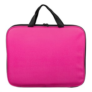 {{photo.Alt || photo.Description || 'Папка на молнии с ручками STAFF EVERYDAY, А4, полиэстер, ярко-розовая, 270734'}}