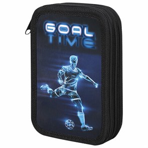 {{photo.Alt || photo.Description || 'Пенал ПИФАГОР, 3 отделения, ламинированный картон, 19х11 см, &quot;Goal&quot;, 271547'}}