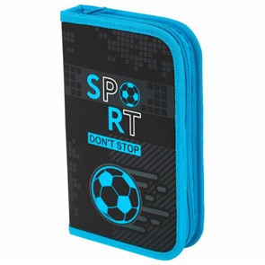 {{photo.Alt || photo.Description || 'Пенал ЮНЛАНДИЯ, 1 отделение, картон с эффектом soft-touch, 19х11 см, &quot;Sport game&quot;, 272262'}}