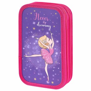 {{photo.Alt || photo.Description || 'Пенал ЮНЛАНДИЯ, 2 отделения, ламинированный картон, 19х11 см, &quot;Dancing girl&quot;, 270885'}}