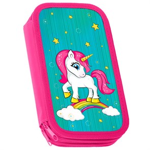 {{photo.Alt || photo.Description || 'Пенал ЮНЛАНДИЯ, 2 отделения, ламинированный картон, 19х11 см, &quot;Neon unicorn&quot;, 270172'}}