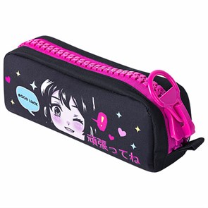 {{photo.Alt || photo.Description || 'Пенал BRAUBERG с объемной &quot;тракторной&quot; молнией, 1 отделение, ткань, 22х8х6,5 см, &quot;Anime girl&quot;, 271566'}}