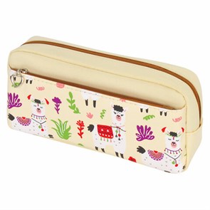 {{photo.Alt || photo.Description || 'Пенал мягкий ЮНЛАНДИЯ, 2 отделения, полиэстер, &quot;Llama&quot;, бежевый, 20х6х9 см, 228981'}}