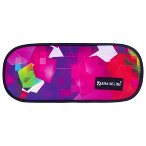 {{photo.Alt || photo.Description || 'Пенал-косметичка BRAUBERG овальный, полиэстер, &quot;Geometry&quot;, 22х9х5 см, 229272'}}