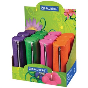 {{photo.Alt || photo.Description || 'Пенал-косметичка BRAUBERG под фактурную кожу, ассорти 4 цвета, &quot;Экзотика&quot;, 20х6х6 см, дисплей, 224041'}}