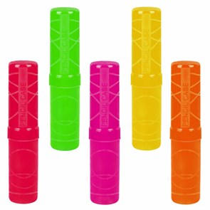 {{photo.Alt || photo.Description || 'Пенал-тубус ПИФАГОР пластиковый, тонированный, ассорти, 5 цветов, 19,5х4,5 см, 271583'}}