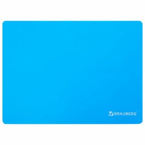 {{photo.Alt || photo.Description || 'Настольное покрытие BRAUBERG для труда и творческих занятий, силикон, голубое, 30х40 см, 272373'}}