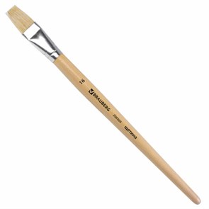 {{photo.Alt || photo.Description || 'Кисть BRAUBERG, щетина, плоская, № 16, 200205'}}