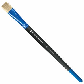 {{photo.Alt || photo.Description || 'Кисть щетина, плоская № 14, BRAUBERG PREMIUM, 200998'}}