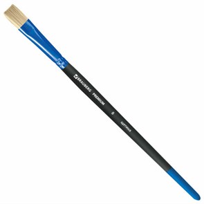 {{photo.Alt || photo.Description || 'Кисть щетина, плоская № 8, BRAUBERG PREMIUM, 200996'}}