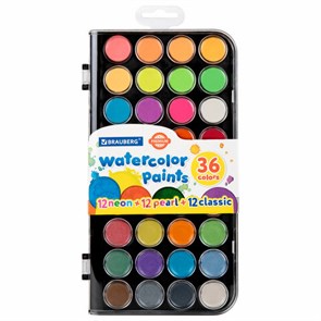 {{photo.Alt || photo.Description || 'Краски акварельные BRAUBERG &quot;PREMIUM&quot; 36 цветов (12 базовых + 12 неоновых + 12 металлик) пенал, 191807'}}