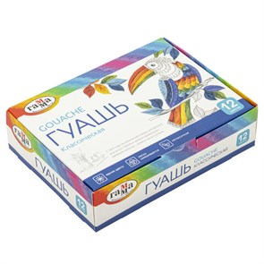 {{photo.Alt || photo.Description || 'Гуашь ГАММА &quot;Классическая&quot;, 12 цветов по 20 мл, картонная упаковка, 22103012'}}