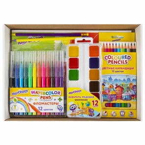 {{photo.Alt || photo.Description || 'Набор для рисования и творчества &quot;5 предметов плюс Альбом в Подарок!&quot;, ЮНЛАНДИЯ, 881009'}}