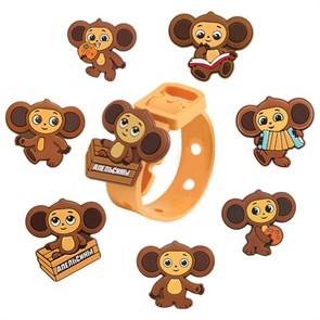 {{photo.Alt || photo.Description || 'Браслет детский с насадками ЧЕБУРАШКА, АССОРТИ, КФ, УТ56389'}}