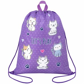 {{photo.Alt || photo.Description || 'Мешок для обуви BRAUBERG KIDS, с петлей, 42х34 см, &quot;Playing kittens&quot;, 272413'}}