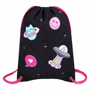 {{photo.Alt || photo.Description || 'Мешок для обуви BRAUBERG PREMIUM, карман, подкладка, светоотражайка, 43х33 см, Space sweets, 272422'}}