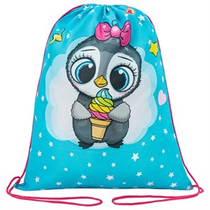 {{photo.Alt || photo.Description || 'Мешок для обуви ПИФАГОР, 1 отделение, 40х32 см, &quot;Smart penguin&quot;, 271602'}}