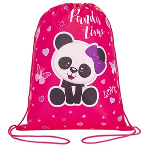 {{photo.Alt || photo.Description || 'Мешок для обуви ПИФАГОР, 1 отделение, 42х34 см, &quot;Panda time&quot;, 271601'}}