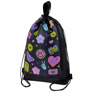 {{photo.Alt || photo.Description || 'Мешок для обуви ЮНЛАНДИЯ с ручками, боковой карман на молнии, 46х36 см, &quot;Patches&quot;, 272406'}}