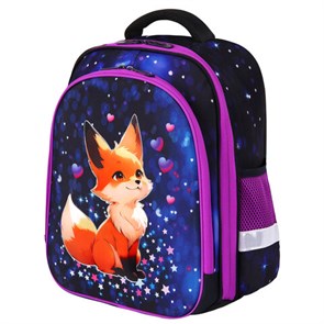 {{photo.Alt || photo.Description || 'Ранец BRAUBERG KIDS STANDARD, 2 отделения, Fairy fox, 36х28х14 см, 273144'}}