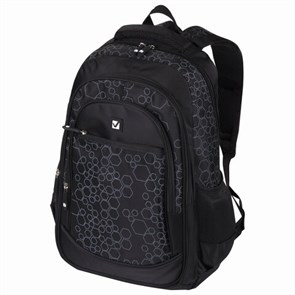 {{photo.Alt || photo.Description || 'Рюкзак BRAUBERG DELTA универсальный, 3 отделения, &quot;Element&quot;, черный, 47х31х16 см, 225289'}}