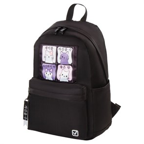 {{photo.Alt || photo.Description || 'Рюкзак BRAUBERG FASHION CITY, универсальный, &quot;Anime Cats&quot;, черный, 44х31х16 см, 229965'}}