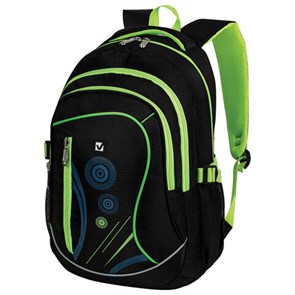 {{photo.Alt || photo.Description || 'Рюкзак BRAUBERG HIGH SCHOOL универсальный, 3 отделения, &quot;Неон&quot;, черный/салатовый, 46х31х18 см, 225520'}}