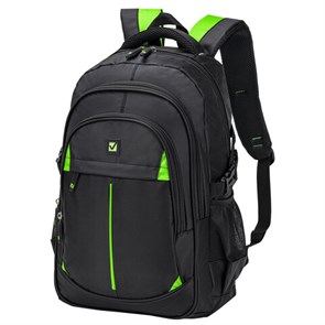 {{photo.Alt || photo.Description || 'Рюкзак BRAUBERG TITANIUM универсальный, 3 отделения, черный, салатовые вставки, 45х28х18 см, 270766'}}