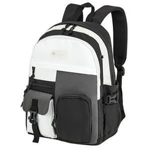 {{photo.Alt || photo.Description || 'Рюкзак HEIKKI BLOCKS (ХЕЙКИ) универсальный, 2 отделения, черный/серый/белый, 44х32х17 см, 272563'}}