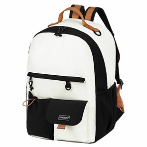 {{photo.Alt || photo.Description || 'Рюкзак HEIKKI EDITION (ХЕЙКИ) универсальный, 6 карманов, бежевый/черный, 42х30х14 см, 272541'}}