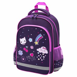 {{photo.Alt || photo.Description || 'Рюкзак ПИФАГОР SCHOOL, 1 отделение, 3 кармана, &quot;Leapfrog&quot;, 38x28х14 см, 273167'}}