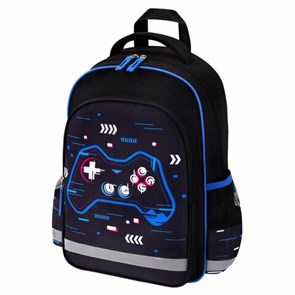 {{photo.Alt || photo.Description || 'Рюкзак ПИФАГОР SCHOOL, 1 отделение, 3 кармана, &quot;Lucky gamer&quot;, 38x28х14 см, 273172'}}