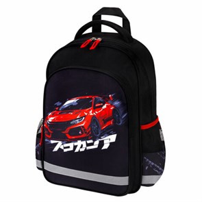 {{photo.Alt || photo.Description || 'Рюкзак ПИФАГОР SCHOOL, 1 отделение, 3 кармана, &quot;Street race&quot;, 38x28х14 см, 273169'}}