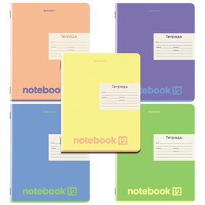 {{photo.Alt || photo.Description || 'Тетрадь 12 л. BRAUBERG линия, обложка картон, МОНОХРОМ, 107283'}}