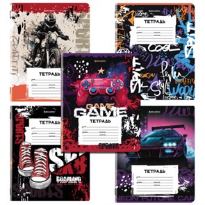 {{photo.Alt || photo.Description || 'Тетрадь 12 л. BRAUBERG, линия, обложка картон, FOR BOYS, 107282'}}