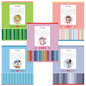 {{photo.Alt || photo.Description || 'Тетрадь 12 л., HATBER, косая линия, обложка картон, &quot;Мультяшки&quot; (микс в спайке), 057242, 12Т5В6'}}