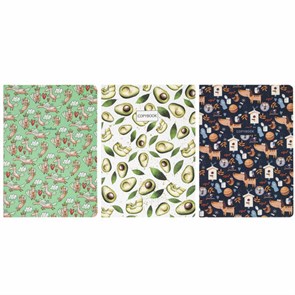 {{photo.Alt || photo.Description || 'Тетради 40 л. в клетку обложка SoftTouch, НАБОР 3 шт., бежевая бумага 70 г/м2, сшивка, А5 (147х210 мм), PATTERN, BRAUBERG, 403792'}}